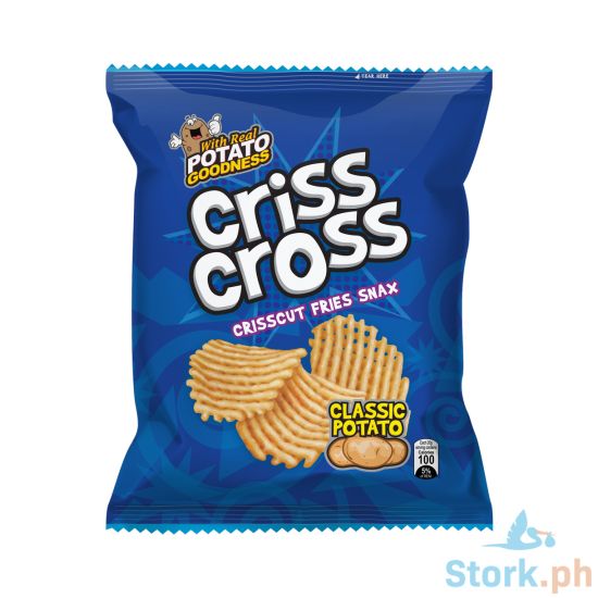 Picture of Criss Cross Crisscut Fries Snax Classic Potato 20g