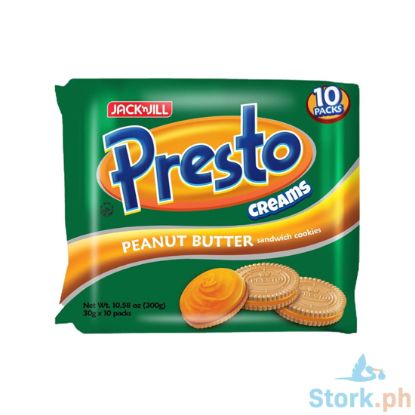 Picture of Presto Creams Polybag Peanut Butter 30g, Vanilla