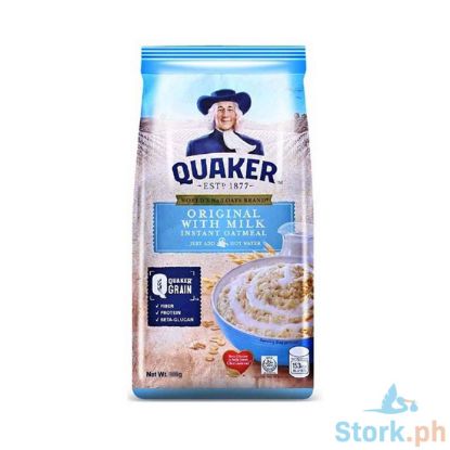 Picture of Quaker Oats Instant Original With Milk 200g