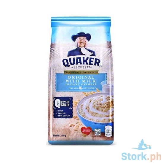 Picture of Quaker Oats Instant Original With Milk 200g
