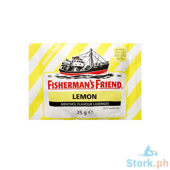 Picture of Fishermans Friend Lemon Stripe Sf 25g