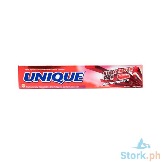 Picture of Unique Toothpaste Gel Supernova Red 150Ml