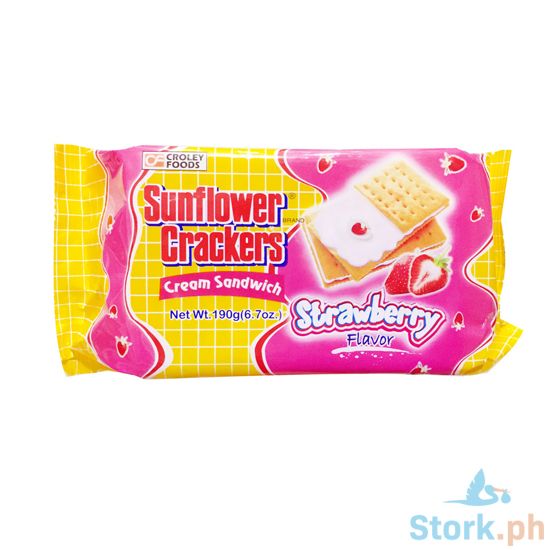 Picture of Sunflower Cracker Strawberry 190g