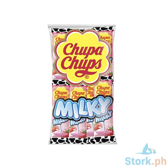 Picture of Chupa Chups Milky Strawberry 9g 10s