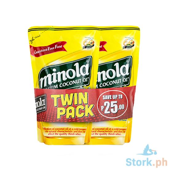 Picture of Minola Premium Coconute Oil Pet Twin Pack 925Ml 2s