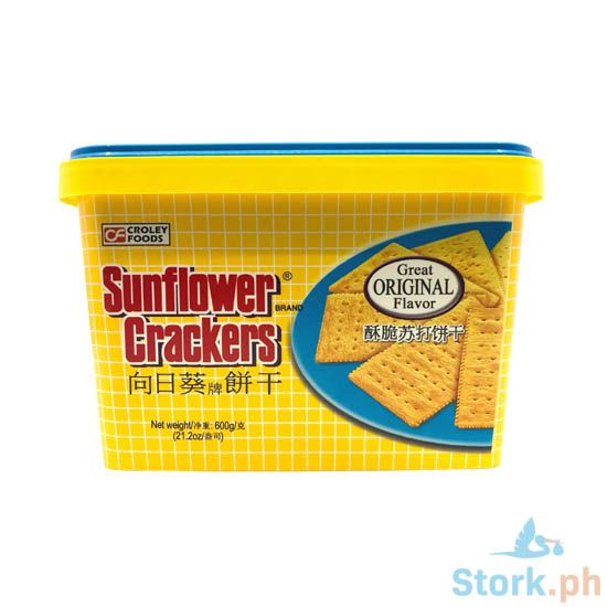 Picture of Sunflower Crackers Plain 600g