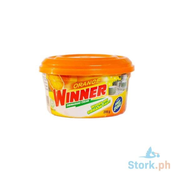 Picture of Winner Dishwashing Cream 200g, Orange