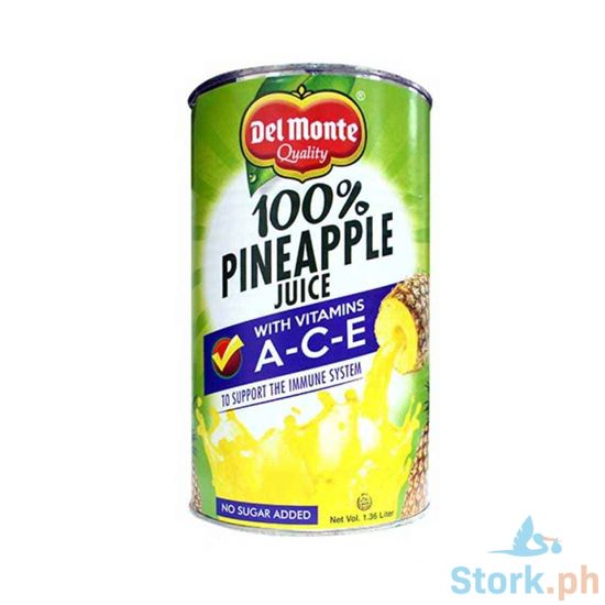 Picture of Del Monte 100% Pine Juice With Ace 1.36L
