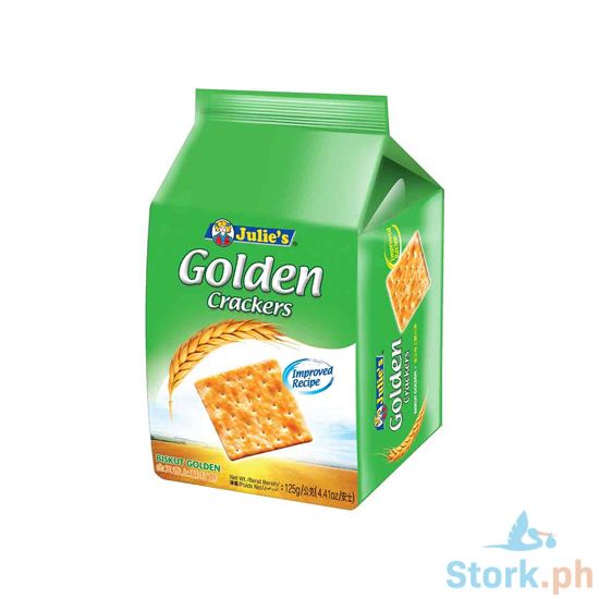 Picture of Julies Golden Crackers 125g