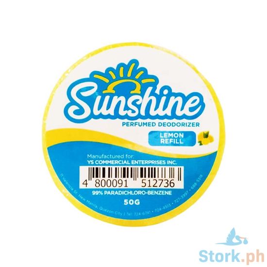 Picture of Sunshine Perfumed Deodorizer Lemon Refill 50g