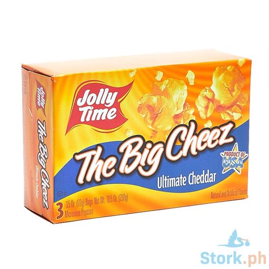 Picture of Jolly Time Microwave Popcorn 10.5Oz, Cheese