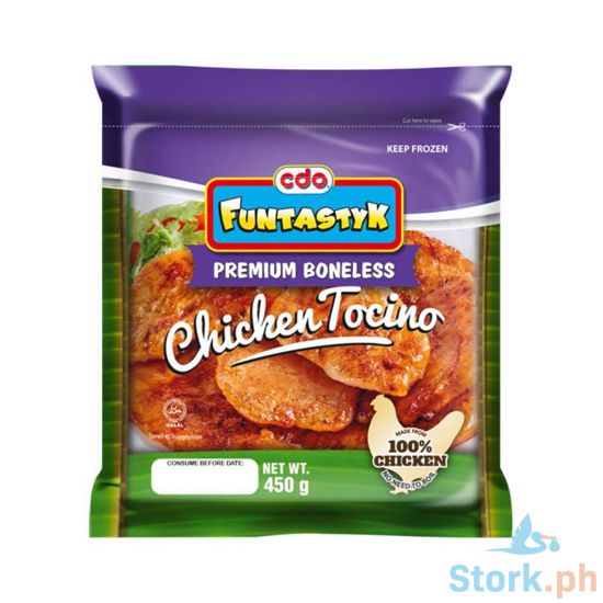 Picture of CDO Funtastyk Premium Boneless Chicken Tocino 450g