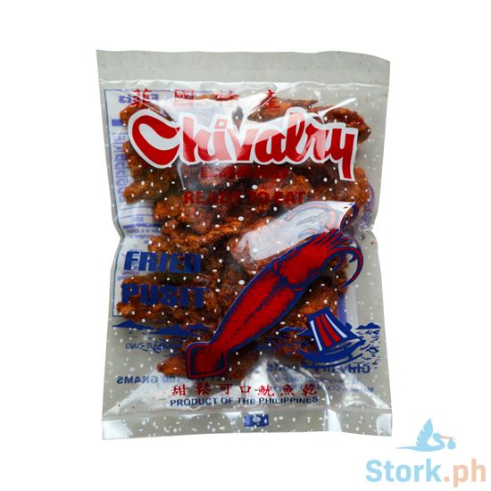 Picture of Chivalry Brand Fried Pusit Ready To Eat 100g