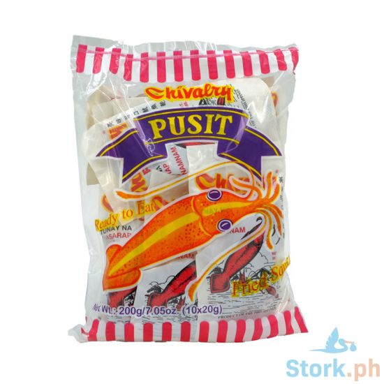 Picture of Chivalry Pusit Fried Squid Ready To Eat (10 Packs x 20g) 200g