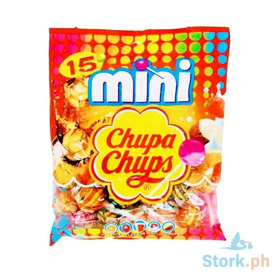 Picture of Chupa Chups Assorted Flavour Mini Lollipops 15 Pieces 90g