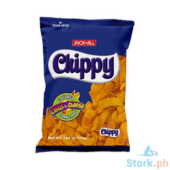 Picture of Jack 'n Jill Chippy Chili & Cheese Flavored Corn Chips 110g