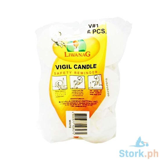 Picture of Liwanag Vigil#1 White 6 Pieces