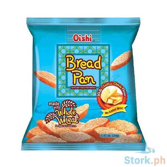 Picture of Oishi Bread Pan Whole Wheat White Chedar Cheese 24g