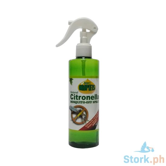 Picture of Nature's Droplets Natural Citronella Mosquito-Off Spray 250ml