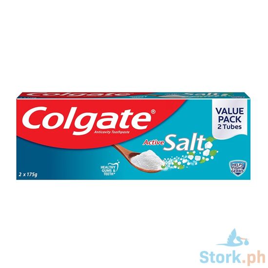 Picture of Colgate Active Salt Twinpack 175g