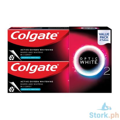 Picture of Colgate Optic White 02 Toothpaste 85g Twinpack