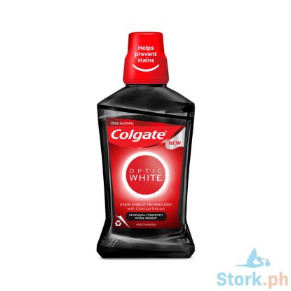 Picture of Colgate Optic White Charcoal Moutwash 500ml