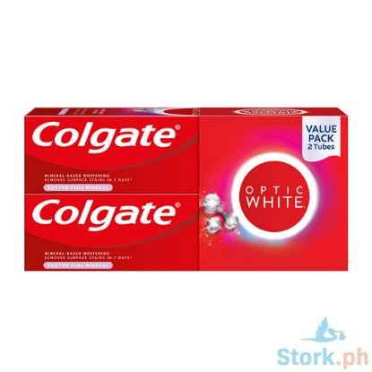 Picture of Colgate Optic White Enzyme Toothpast 80g Twinpack