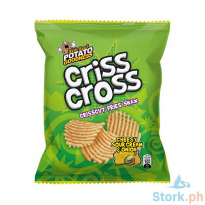 Picture of Criss Cross Cheesy Sour Cream & Onions 64g