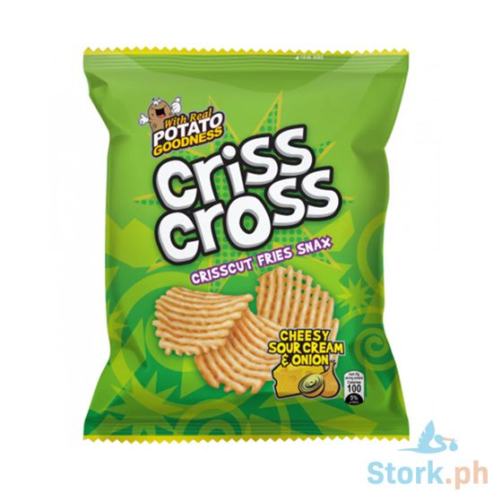 Picture of Criss Cross Cheesy Sour Cream & Onions 64g