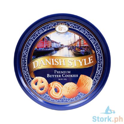 Picture of Danish Style Premium Butter Cookies 340g