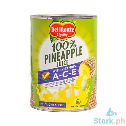 Picture of Del Monte 100% Pineapple Juice With Vitamins A-C-E 53ml