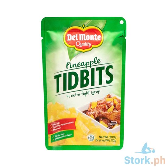 Picture of Del Monte Pineapple Tidbits in Extra Light Syrup 200g