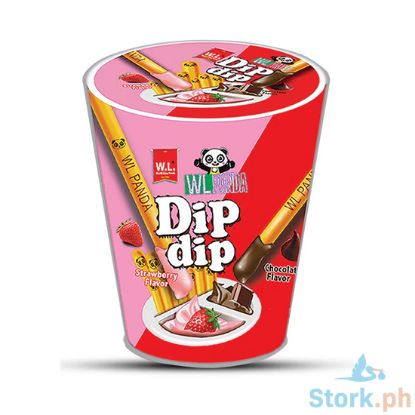 Picture of Dip Dip Creamy Strawberry N Choco Biscuit 30g