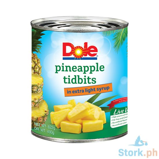 Picture of Dole Pineapple Tidbits 822g