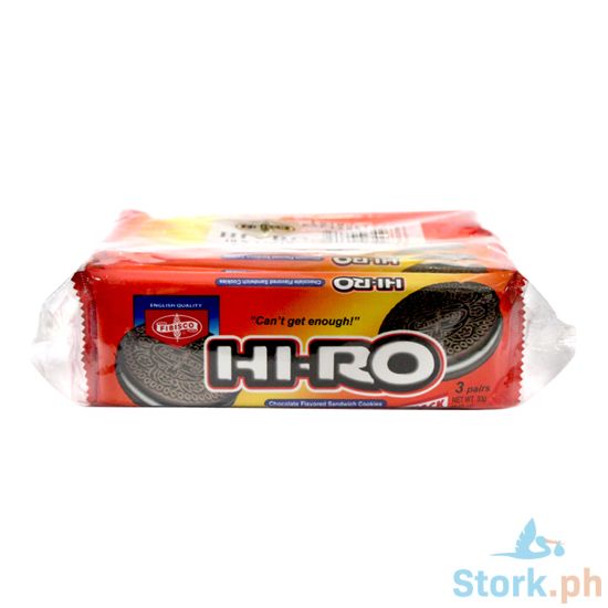 Picture of Fibisco Hi-Ro Flavored Sandwich Cookies (10 Packs x 33g) 330g
