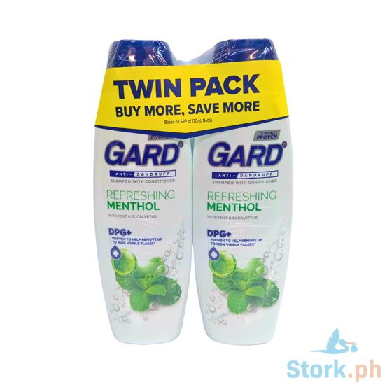 Picture of Gard Refreshing Menthol Green Twinpack 170ml