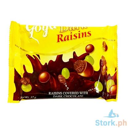 Picture of Goya Dragees Dark Raisins 33g