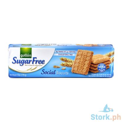 Picture of Gullon Social Biscuits Sugar Free 170g