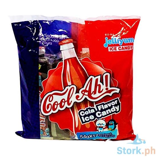 Picture of Jelliyum Ice Candy CoolAh! Cola Flavor Ice Candy (12 Packs x 54g)