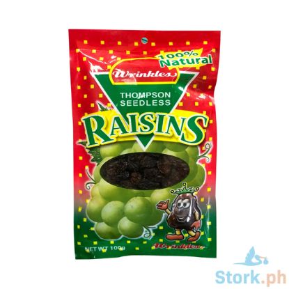 Picture of Wrinkles Thompson Seedless Raisins 100g