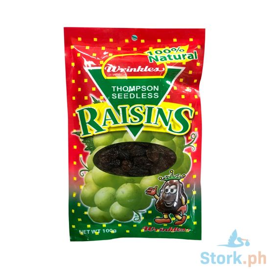 Picture of Wrinkles Thompson Seedless Raisins 100g
